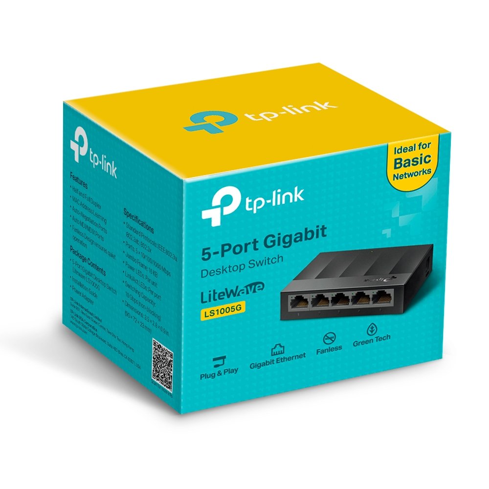 TP-Link LS1005G 4Port Switch - Image 4